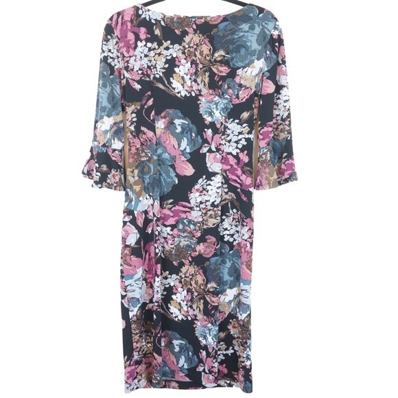 Connected Apparel Floral Dress - Picture 3 of 4